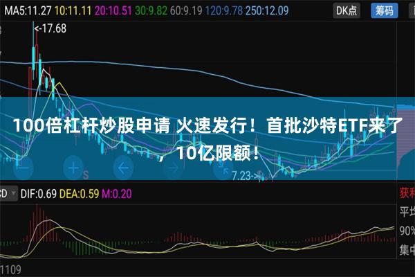 100倍杠杆炒股申请 火速发行！首批沙特ETF来了，10亿限额！